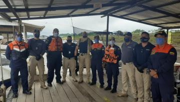 Dimar realiza controles en la frontera del Amazonas