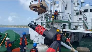 Optimizar señalización marítima: Misión del Buque ARC "Malpelo" en el archipiélago de San Andrés y Providencia