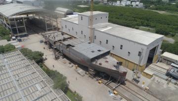 Avanza la construcción del nuevo buque de investigación científico marina de la Dirección General Marítima