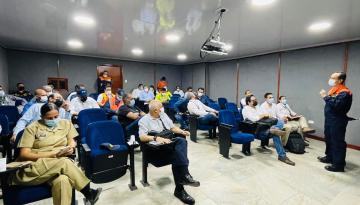 Dimar lidera primer Comité Local de Protección Marítima y Portuaria en Cartagena