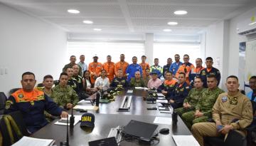 DIMAR acompañó ejercicio de respuesta ante emergencia por hidrocarburos en Coveñas