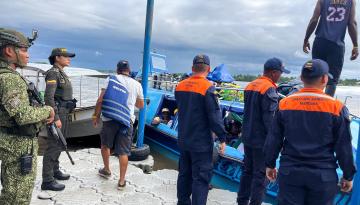 DIMAR refuerza controles marítimos en Guapi para garantizar una temporada turística segura en el Pacífico 