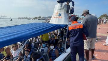 8.657 personas movilizadas en Cartagena durante puente festivo: Dimar