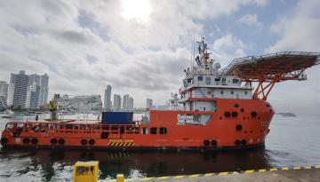 Buque ARC "Caribe" completa más de 1400 horas de navegación al servicio de la Nación