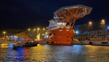 Buque ARC "CARIBE" finalizó con éxito primera operación en el Caribe colombiano