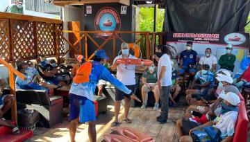 Dimar realiza primer simulacro de emergencia en el mar en Tolú, Coveñas