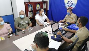 La Dirección General Marítima articula el trabajo institucional en Leticia, Amazonas