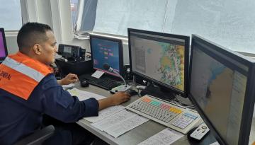 Dirección General Marítima continúa apoyando búsqueda de la motonave Carmen I