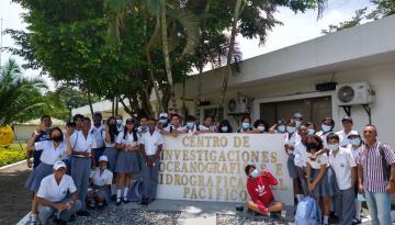 Dimar contribuye con la formación académica de los jóvenes del Pacífico colombiano