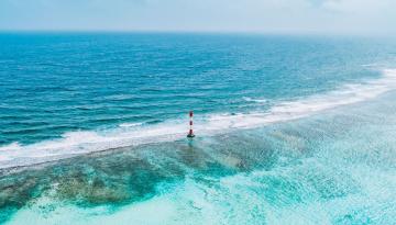 Dirección General Marítima entrega nuevo faro de Low Cay, en Providencia
