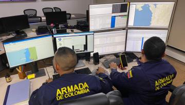 Dimar lideró ejercicio de búsqueda y rescate marítimo en Buenaventura