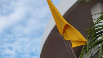 La Dirección General Marítima mantiene bandera amarilla para actividades marítimas en Cartagena