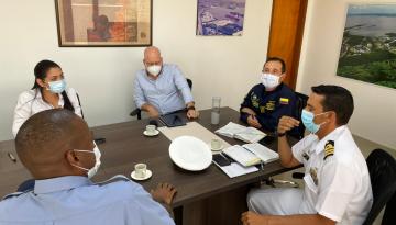 La Dirección General Marítima y autoridades locales se preparan  para temporada vacacional de Semana Santa en Cartagena