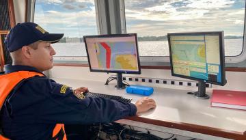 Dimar realiza levantamiento hidrográfico en la bahía interna y el canal de acceso de Buenaventura