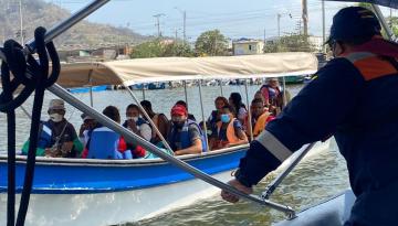 Más de 40 mil pasajeros han visitado la zona insular de Cartagena en esta temporada vacacional: Dimar