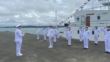 Asume nuevo Comandante del buque de la Dirección General Marítima, ARC “Providencia”