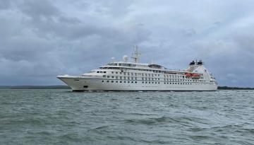Tras la reapertura de las fronteras marítimas, arriba primer crucero a Colombia