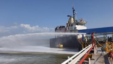 La Dirección General Marítima verifica los planes de contingencia de empresas en Turbo