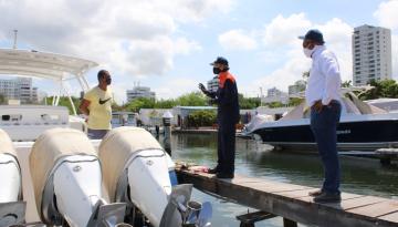 Dimar anuncia medidas para reapertura del sector náutico en Cartagena.