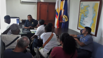 Dimar capacita a gremio marítimo de Urabá en trámites digitales