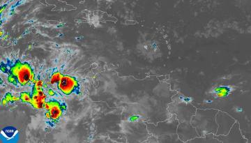 Dimar emite alerta por incremento de lluvias, vientos y oleaje en el Archipiélago de San Andrés, Providencia y Santa Catalina
