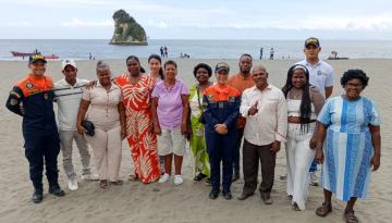 Dimar entrega concesi&oacute;n para impulsar el desarrollo tur&iacute;stico formal en la playa de El Morro