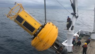Dimar fondea boya metocean en el Golfo de Morrosquillo