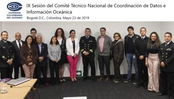 Dimar fue ratificada como coordinadora del Comité Técnico Nacional de Datos e Información Oceánica