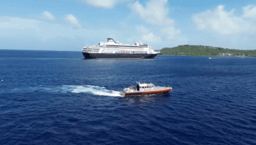 Dimar garantiza arribo seguro del crucero Vasco Da Gama a San Andr&eacute;s