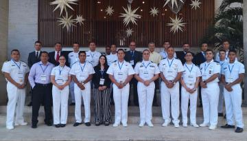 Dimar lidera taller de procesamiento de datos hidrográficos en Colombia