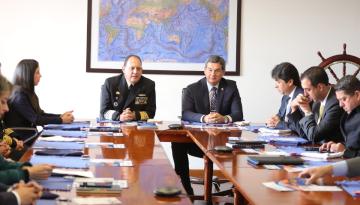 Dimar organiza encuentro con representantes de SLOM y las compañías petroleras del país