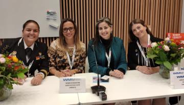 Dimar participó en la Tercera Conferencia Internacional de Mujeres en Suecia 