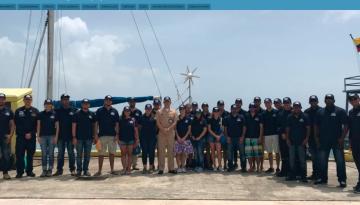 Dimar socializa aplicación web geográfica que registra datos documentados de expedición Seaflower 2018