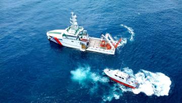 Dimar y Armada de Colombia despliegan dispositivo de búsqueda y rescatan con vida a dos personas en Barú
