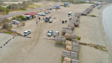 Dimar y Gobernación del Atlántico lideran ordenamiento de playas en el departamento