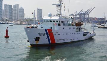 Dimar y Guardacostas rescatan velero a la deriva en Islas del Rosario