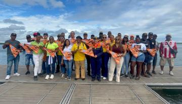 Dimar y autoridades locales lanzan oficialmente la temporada de avistamiento de ballenas en Tumaco