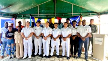 En el aniversario 51 de la Capitanía de Puerto de Guapi, asume nuevo Capitán de Puerto