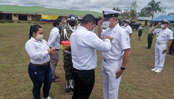 Gobernación de Guainía reconoce la labor de Dimar por los intereses fluviales de la Nación 