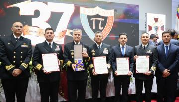 Sociedad Colombiana de Ingenieros premia a la Dimar por el control administrativo y financiero en la construcción del Buque ARC "Simón Bolívar"