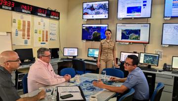 Reunión bilateral entre Dimar y la Oficina Oceanográfica Naval de Estados Unidos. 