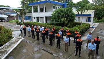 Capitanía de Puerto Coveñas conmemora su Aniversario número 56 comprometida con la seguridad marítima