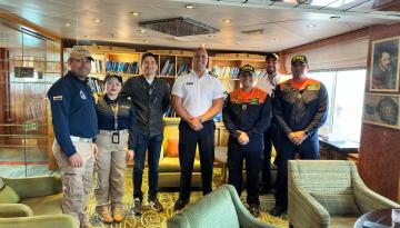 La Alta Guajira recibe al crucero internacional ISLAND SKY