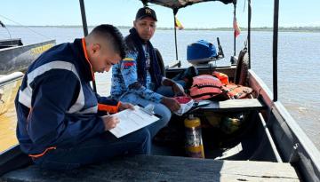 Más de 6 mil pasajeros navegaron de forma segura por los principales corredores fluviales del país durante la temporada de mitad de año
