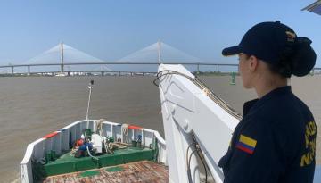 Mujeres de la Dirección General Marítima hacen historia en mares, ríos y puertos de Colombia