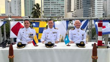 Nuevo comandante del buque ARC “Simón Bolívar”
