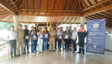 Por primera vez cuatro mujeres se certifican como motorista costanero en Coveñas 