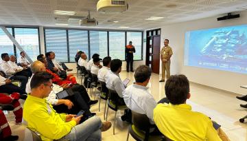 En Cartagena se aúnan esfuerzos para atender posibles riesgos o alertas durante las actividades marítimas: Dimar