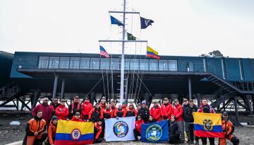 El buque ARC "Simón Bolívar" arribará por primera vez a territorio Ecuatoriano 