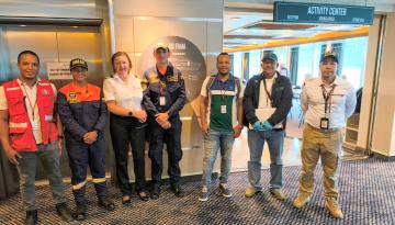 Crucero Fram arribó al Puerto de Bahía Solano con cerca de 70 turistas internacionales